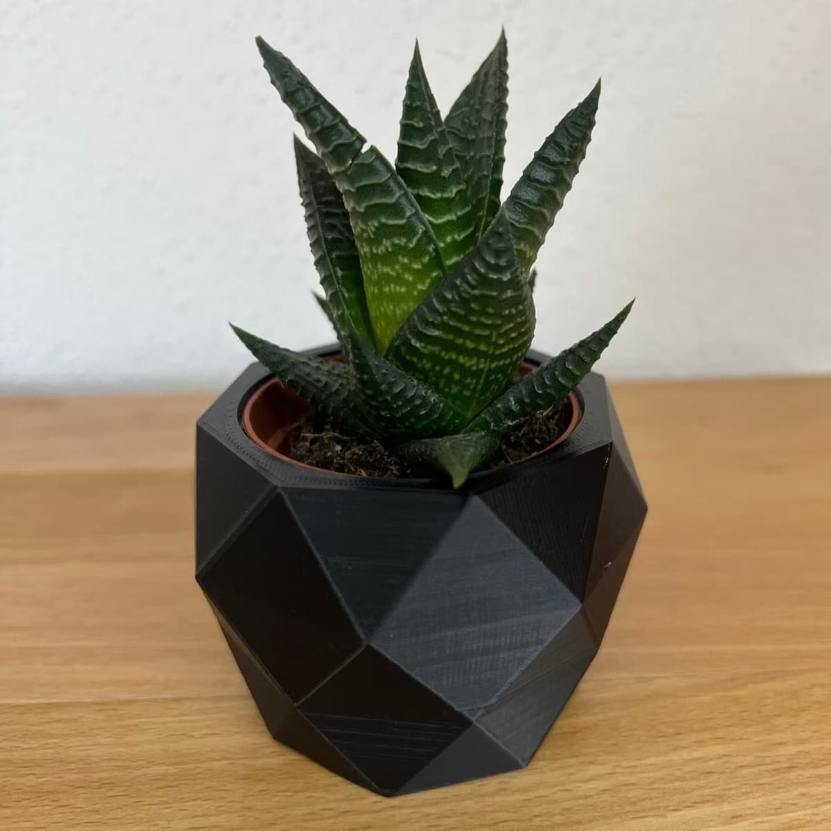 Low-Poly Blumentopf Vorschau