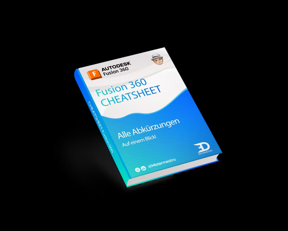 Fusion Tastaturkürzel Cheatsheet Vorschau